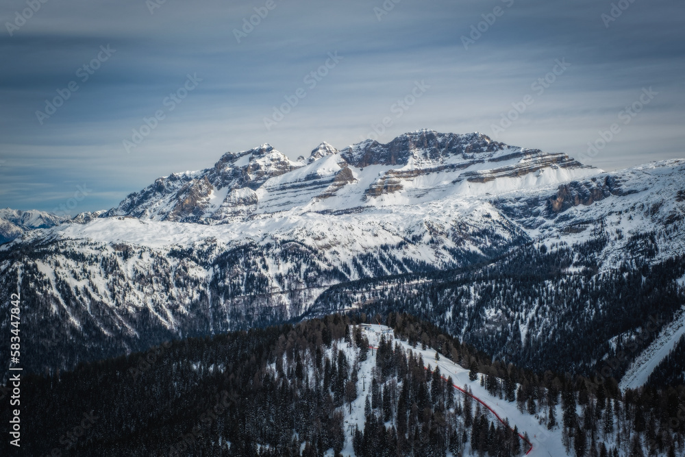If you are looking for fun and relaxation, ski these 156 kilometers of interconnected runs across the three ski areas of Madonna di Campiglio, Pinzolo and Folgarida-Marilleva. January 2023