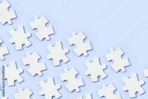 Puzzle Pieces Background