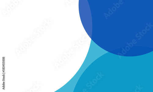 Navy blue color circles background with overlap layer. For wallpaper, cover, banner, poster, placard and presentation. Abstract background for business card and flyer template, vector illustration