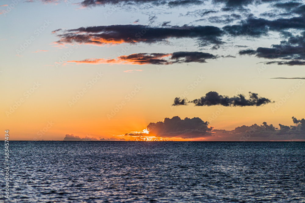 Naklejka premium Paysage de Guadeloupe