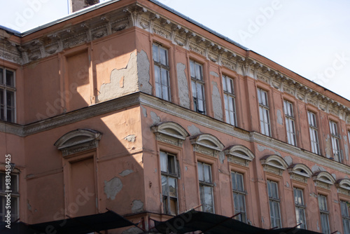 Photography Alte Gebäudefront in der Altstadt von Bratislava