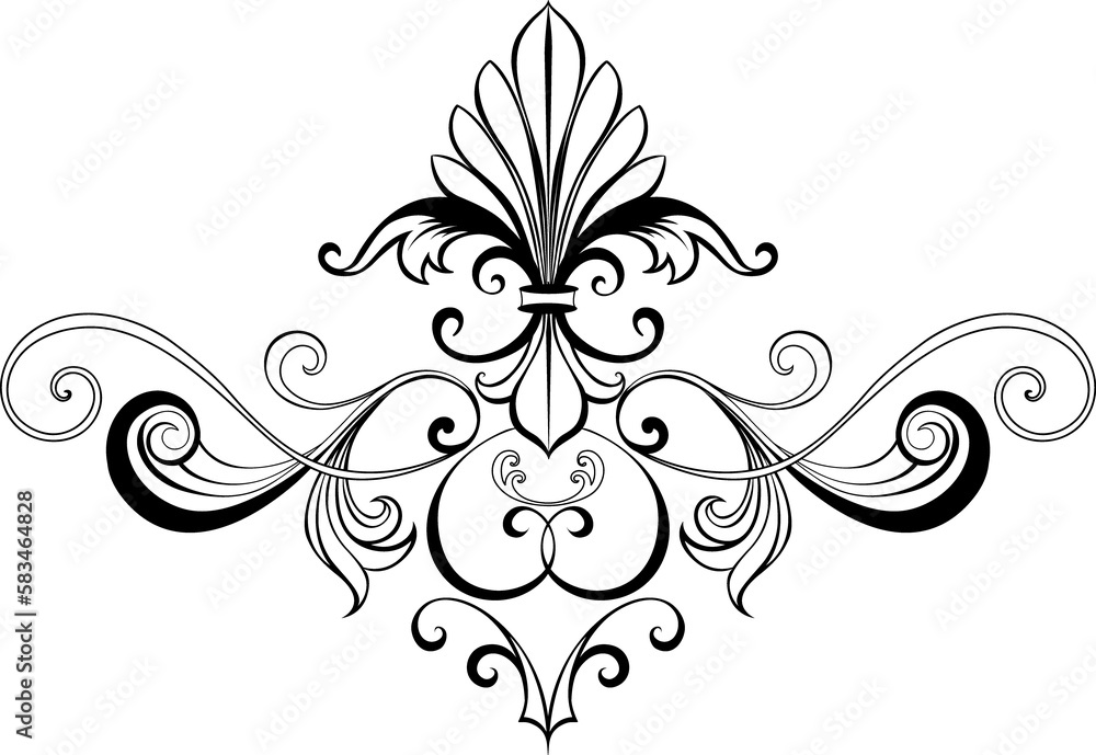 Contour Frame Scroll Contour Frame Scroll
