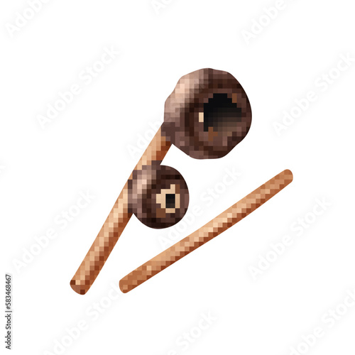Agogo Realistic Illustration