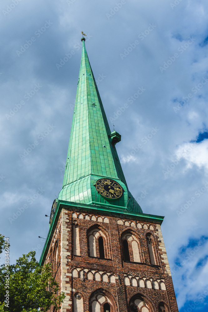 church steeple against sky