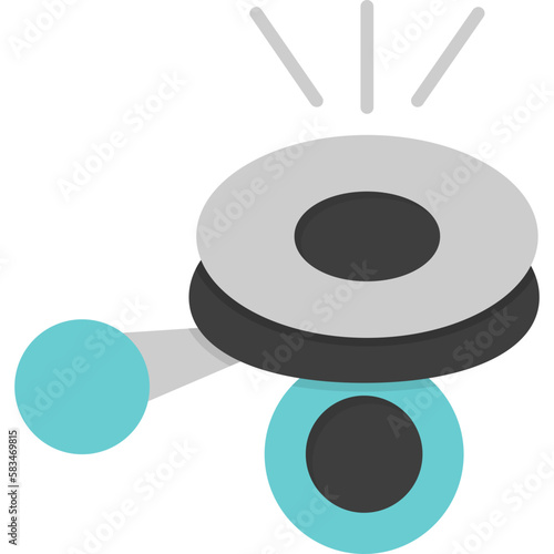 Cycle Bell Pixel Perfect Detail Icon