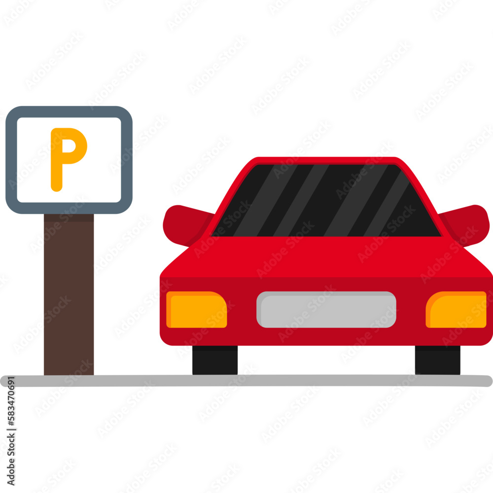 Parking Lot Icon Parking Lot Icon