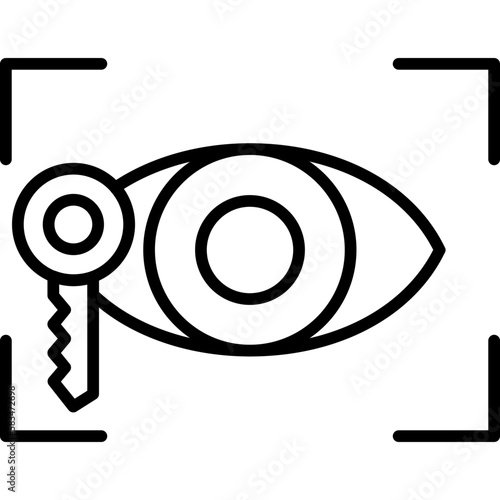 Eye Recognition Icon