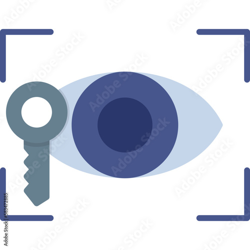Eye Recognition Icon