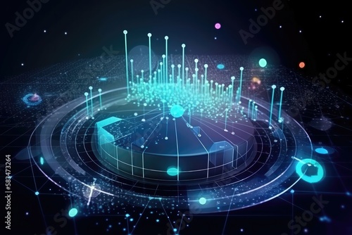 The concept of data research  data mining  business analytics  querying  analysis  and visualization of complex information is illustrated through big data flow technology. Generative AI