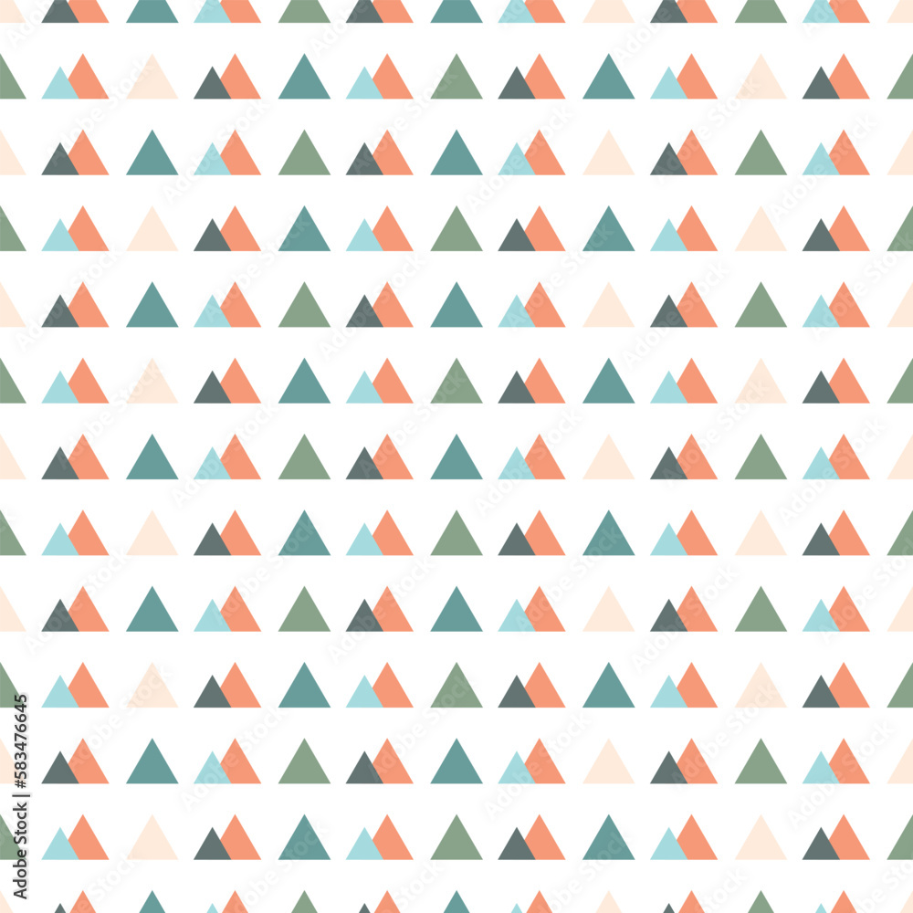 colorful pyramid triangles seamless geometric pattern colorful pyramid triangles seamless geometric pattern