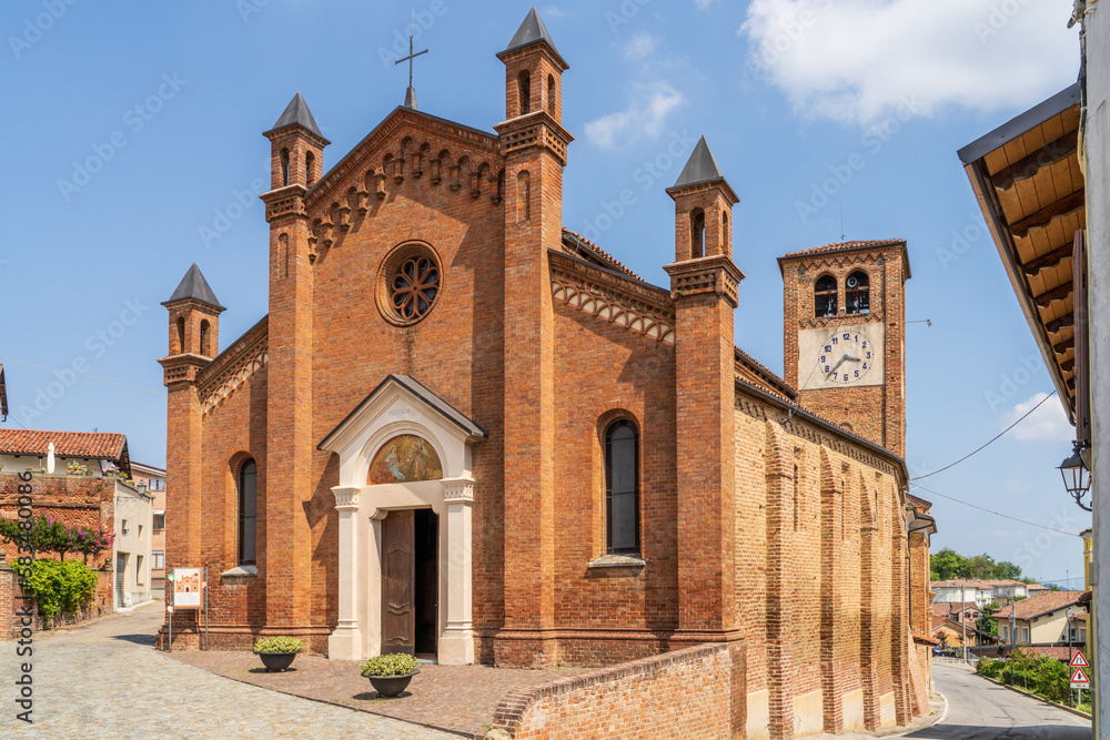 Fototapeta premium Montaldo Roero - Chiesa Parrocchiale della Santissima Annunziata