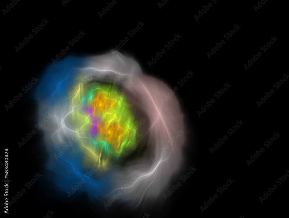 Obraz premium Imaginatory fractal abstract background Image