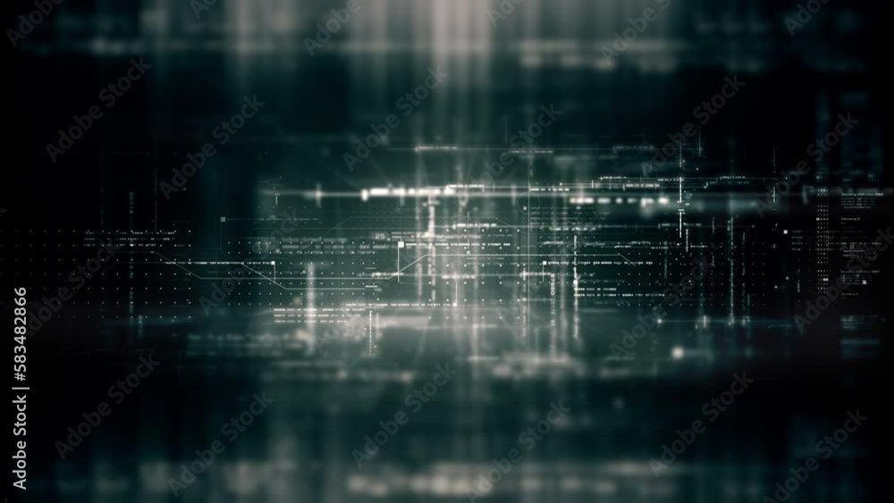 Advanced motion graphic digital data matrix web3 IOT cyber environment simulation big data analytic artificial intelligent simulation, head up display background Advanced motion graphic digital data matrix web3 IOT cyber environment simulation big data analytic artificial intelligent simulation, head up display background
