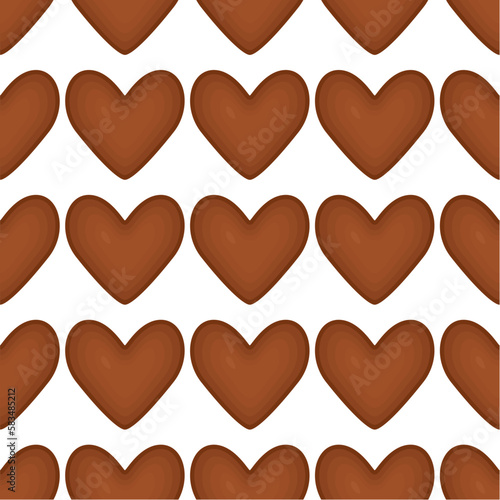 Pattern homemade cookie different taste in pastry biscuit