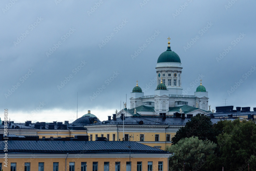 View of Helsinki Cathedral, Finland