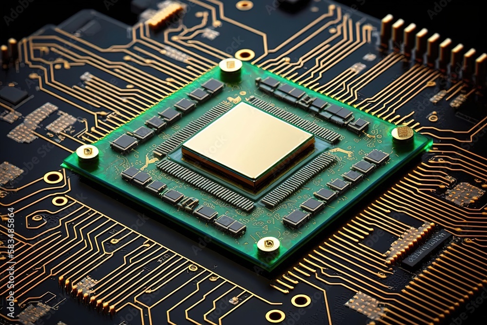 Motherboard and processor are essential components of computer ...