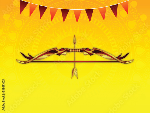 Happy ramnavami indian hindu festival background
