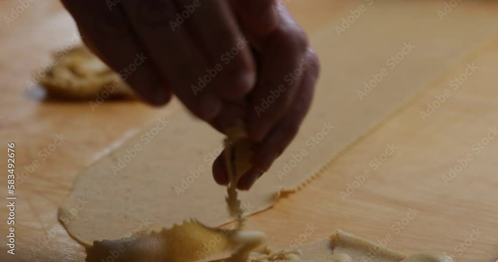 From dough to art: witness the hands-on expertise required to shape chebakia into tantalizing treats From dough to art: witness the hands-on expertise required to shape chebakia into tantalizing treats