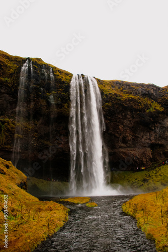 Seljalandsfoss waterfall in Iceland