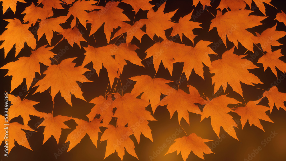 Maple leaves autumn background Maple leaves autumn background