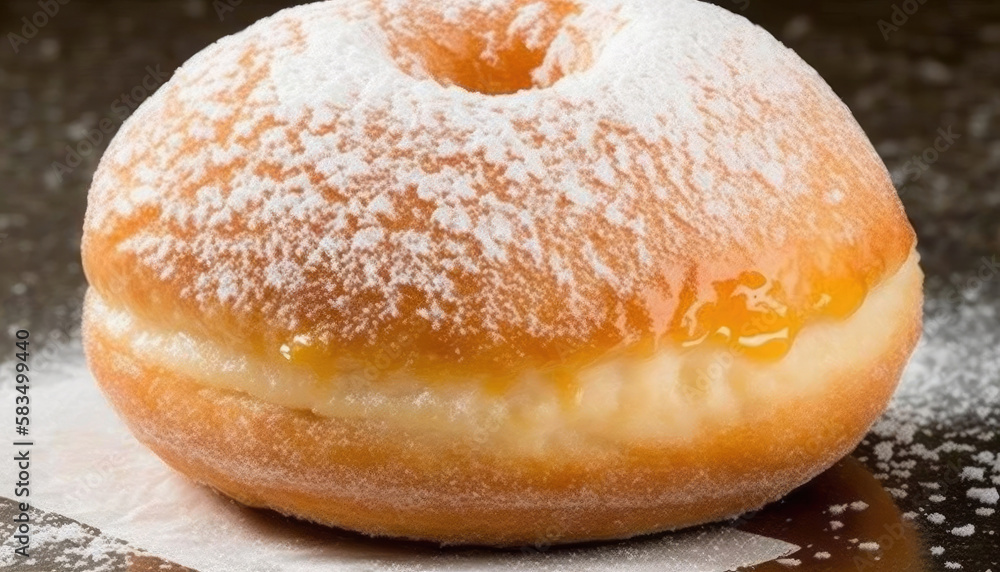 AI generated of realistic sweet and colourful donuts icon with frosting different color AI generated of realistic sweet and colourful donuts icon with frosting different color