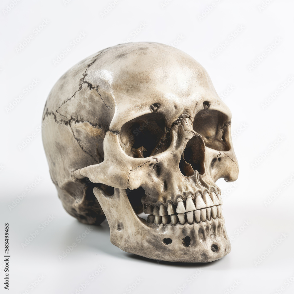 Death Stares Back: A Powerful Image of a Skull Death Stares Back: A Powerful Image of a Skull