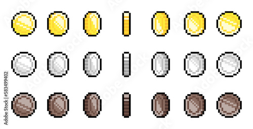 ドット絵 コインセット