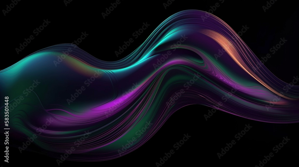 iridescent abstract wave background or wallpaper iridescent abstract wave background or wallpaper