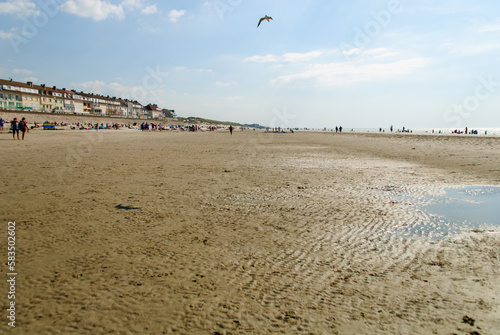 Le Crotoy Beach In Somme Bay (Picardy, France)