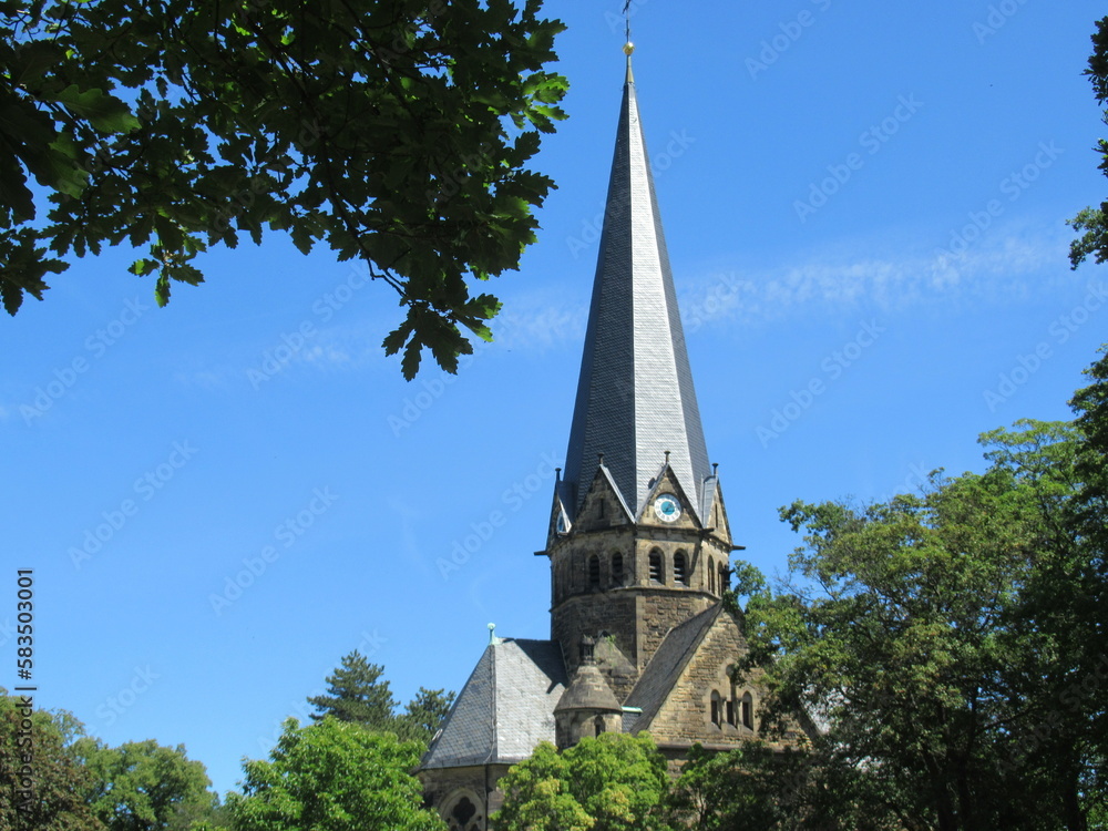 Kirche St. Petri im Kurpark Thale