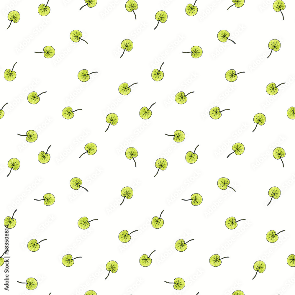 Seamless pattern with leaves Nature background Seamless pattern with leaves Nature background