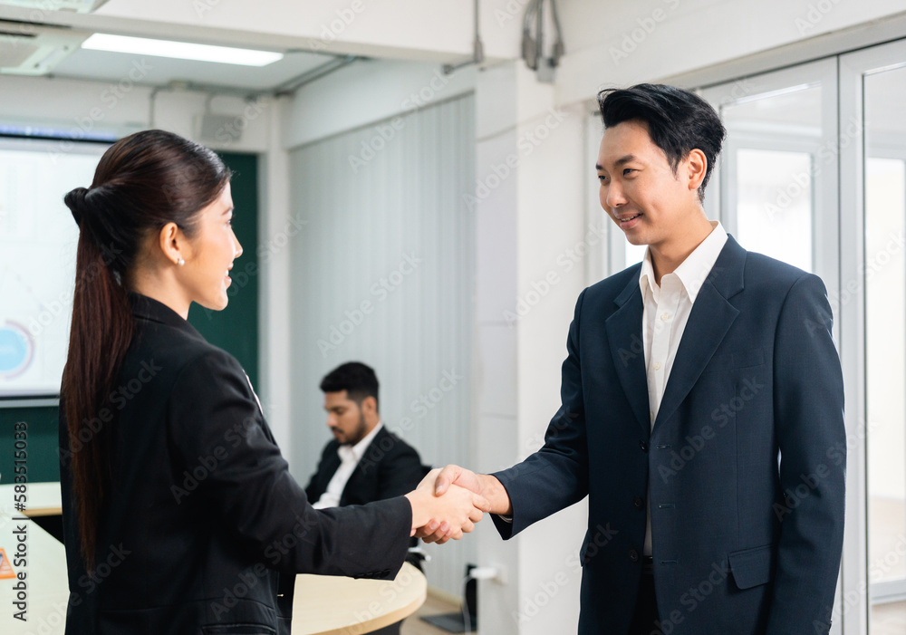 Asian business people team analyzing statistics financial. Team of businesspeople Meeting Conference Discussion Corporate Concept in office. Asian business people team analyzing statistics financial. Team of businesspeople Meeting Conference Discussion Corporate Concept in office.