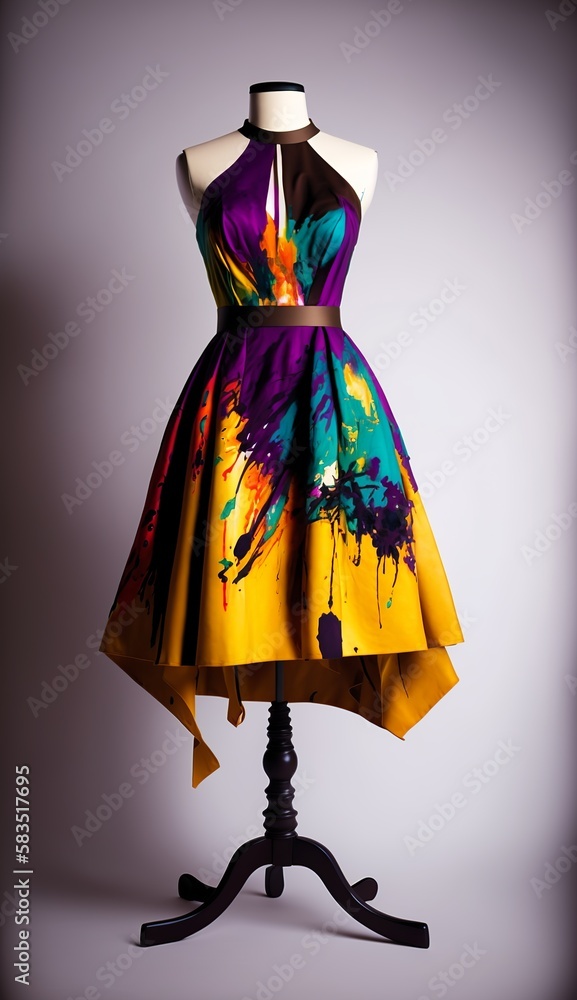 beautiful colorful knee length bridesmaid dress/occasional dress beautiful colorful knee length bridesmaid dress/occasional dress