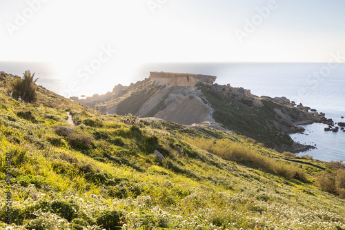 Spring on Qarraba Bay, Malta, Europe