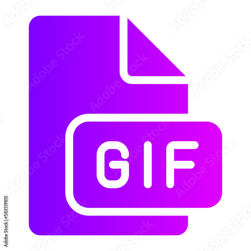 gif gradient icon