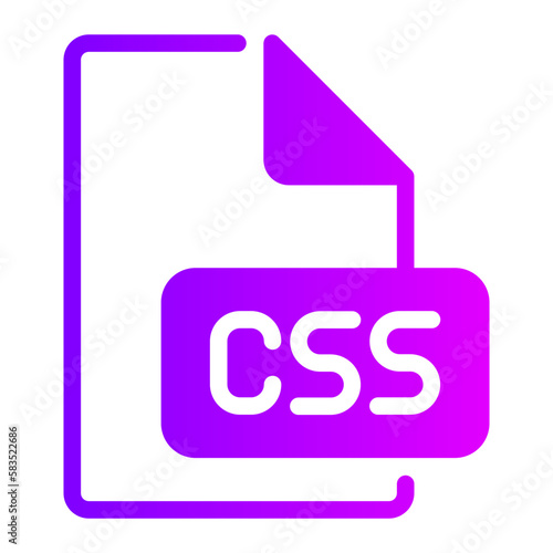 css gradient icon