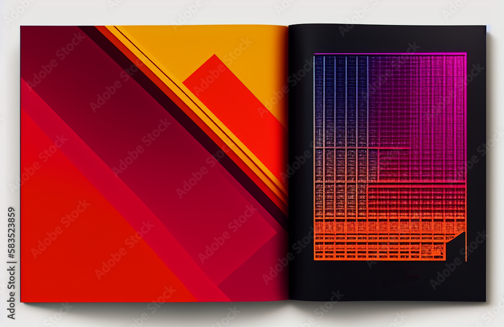 Naklejka premium Photo of electronic components arranged on a vibrant red background