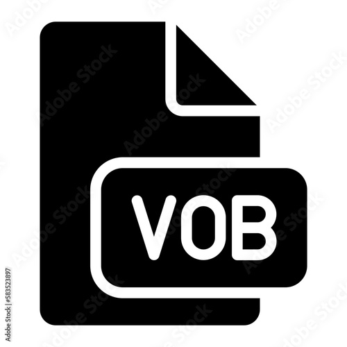 vob glyph icon photo