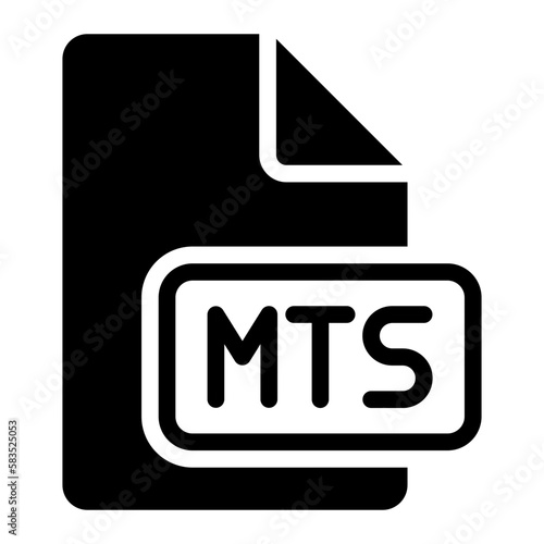 mts glyph icon photo