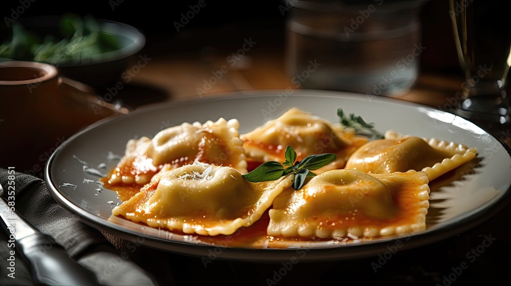 Homemade ravioli Homemade ravioli