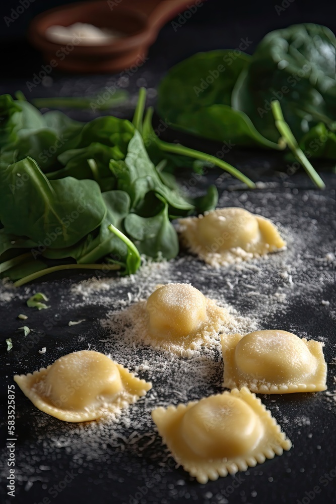 Homemade ravioli Homemade ravioli