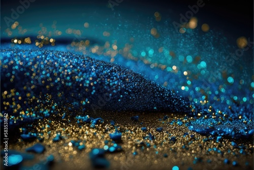 bright glittering particle wallpaper add a luxurious touch to your design generative ai