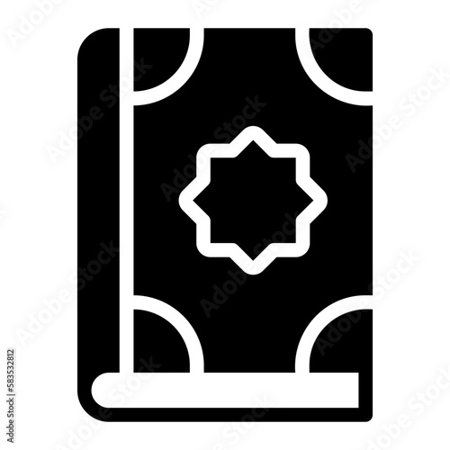 koran glyph icon