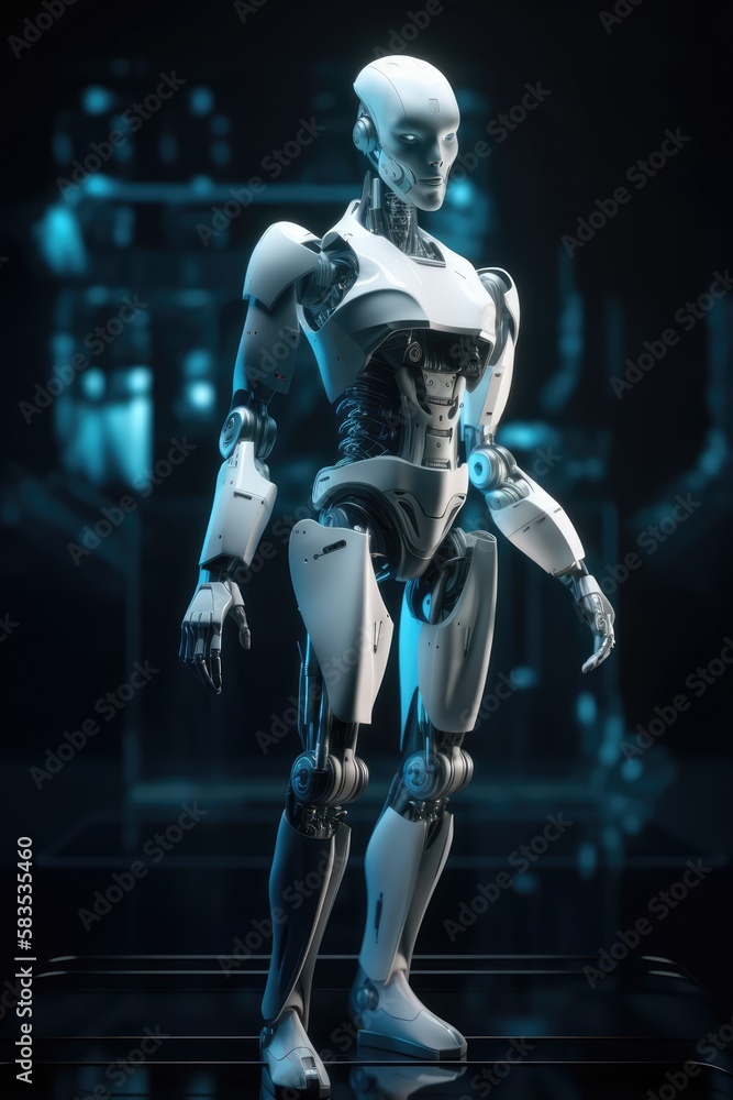 Robot technology, made with generated ai Robot technology, made with generated ai