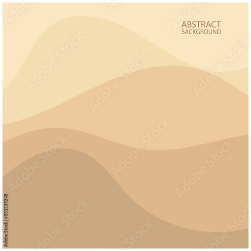 simple abstract sand background with brown color combination  beach desert  book cover  wallpaper  vector