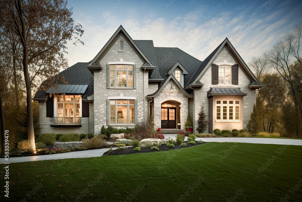 Beautiful Fancy Home Exterior. Generative Ai. luxury, modern, contemporary, and traditional.
Beautiful Fancy Home Exterior. Generative Ai. luxury, modern, contemporary, and traditional.