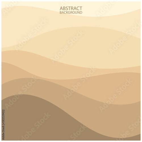 simple abstract sand background with brown color combination  beach desert  book cover  wallpaper  vector