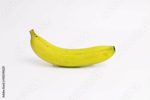 bananas on a white
