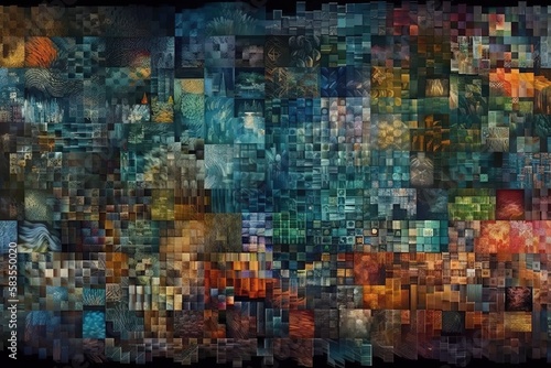 Full Frame Shot Of Abstract Backgrounds  Generative AI
