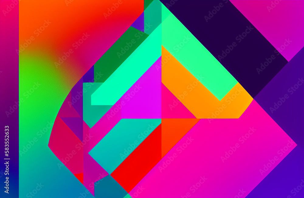 Illustration of a Vibrant Cell Phone with Colorful Background created with Generative AI technology Illustration of a Vibrant Cell Phone with Colorful Background created with Generative AI technology
